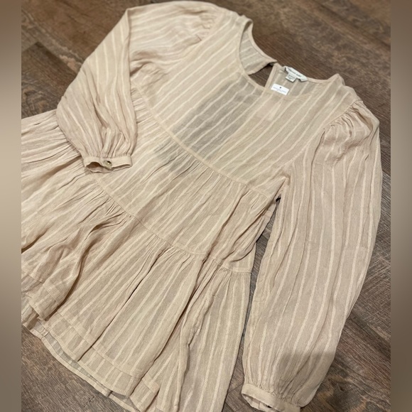 Long Sleeve Flowy Babydoll Top - Picture 5 of 7